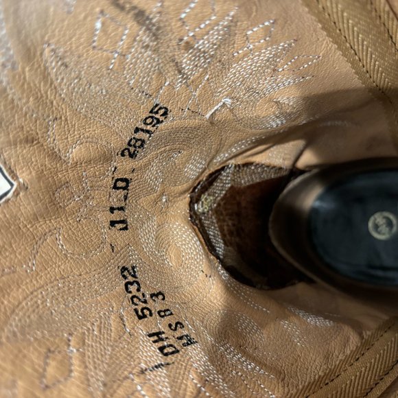 Men's Double H Cowboy Boots Size 11 - Picture 4 of 5